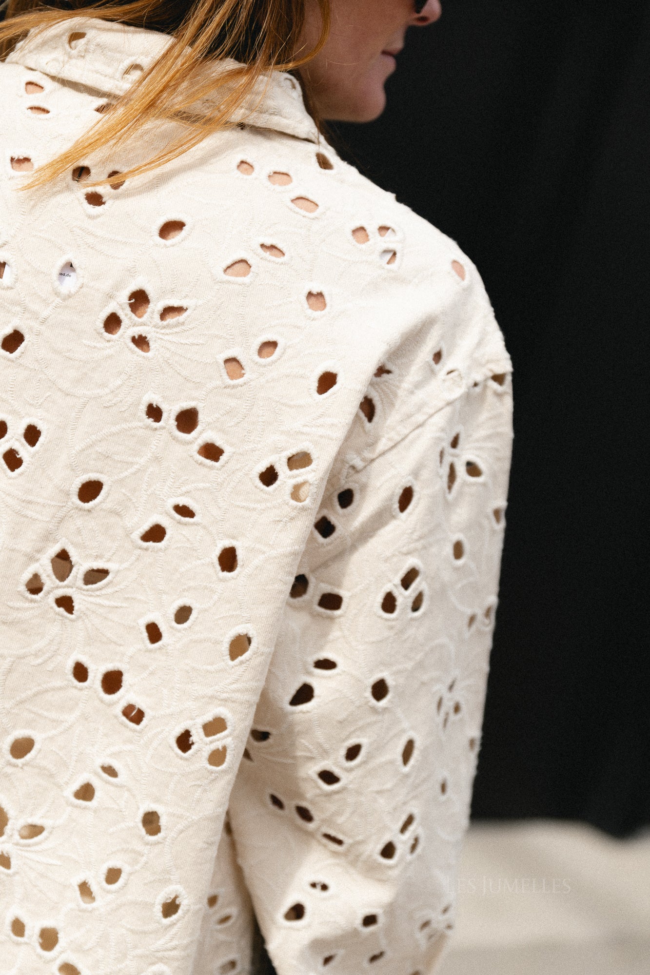 Anisha denim shirt natural beige