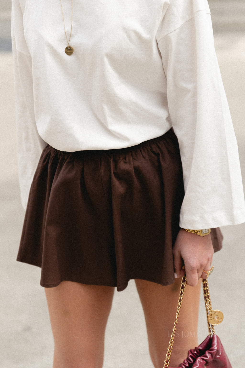 Louanne shorts hot chocolate