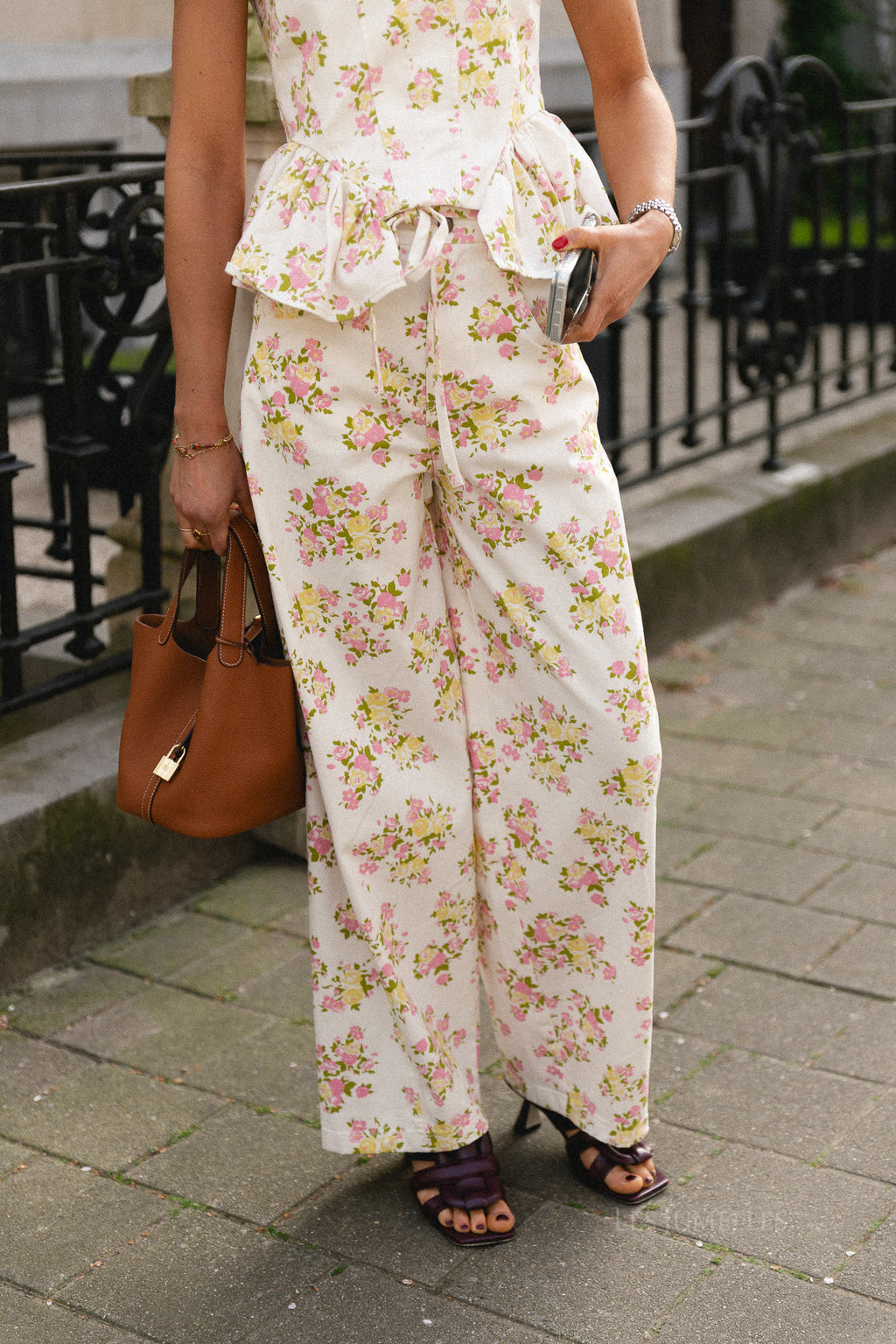 Liberty pants floral print