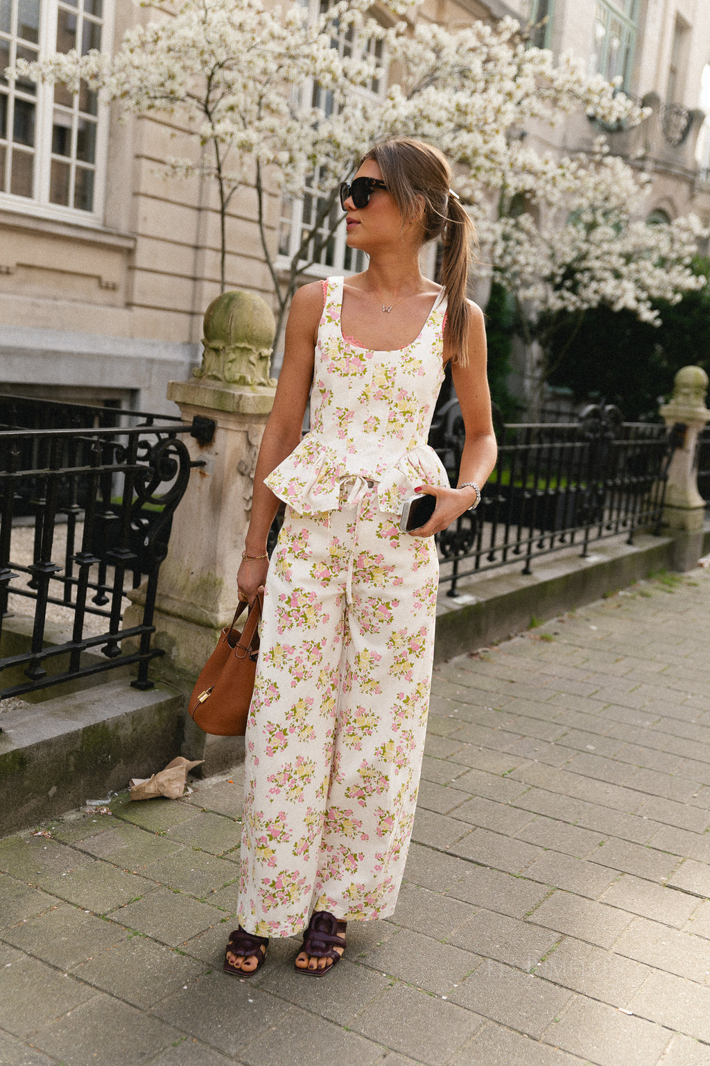 Liberty top floral print