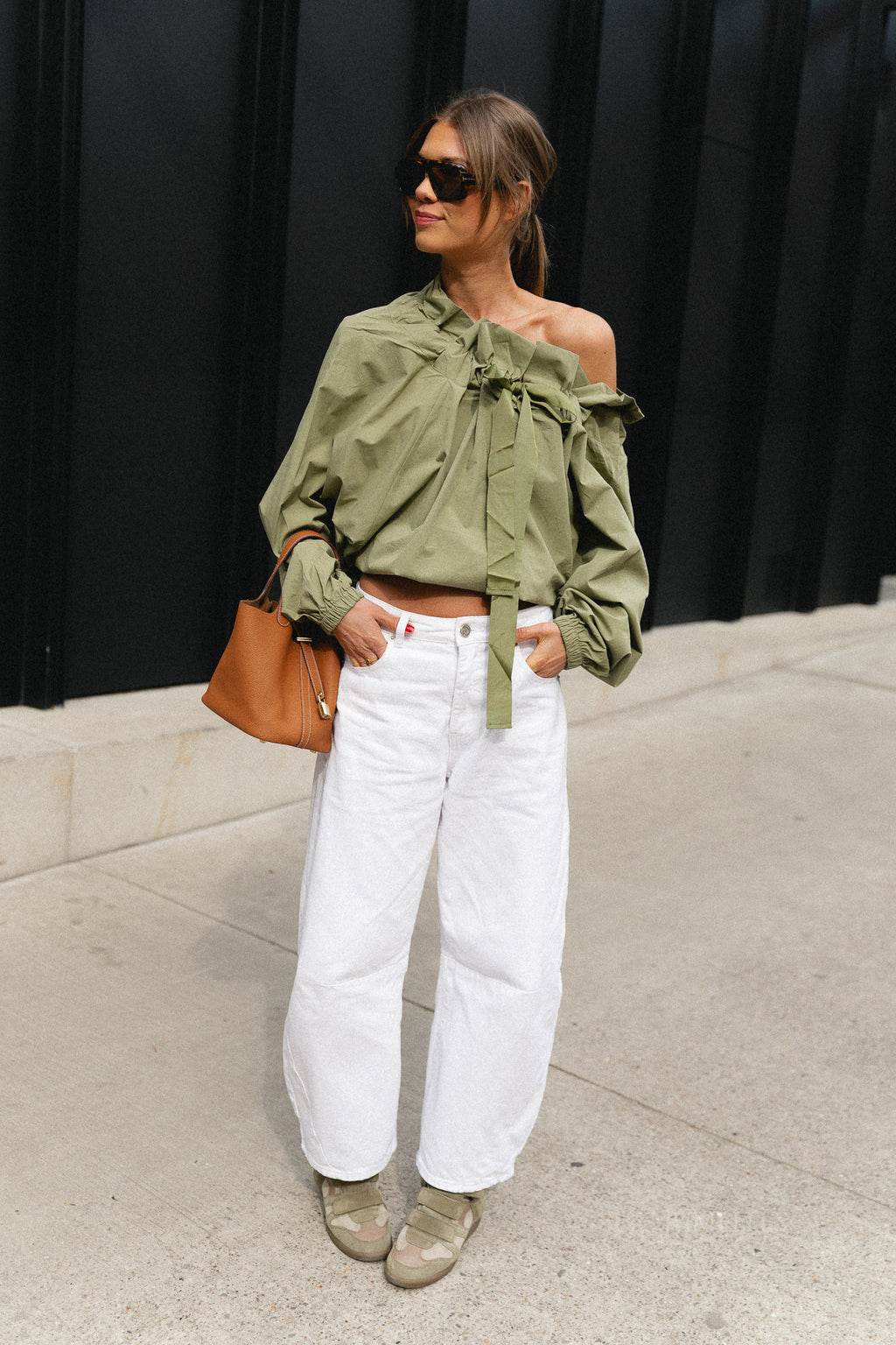 Isaline blouse khaki