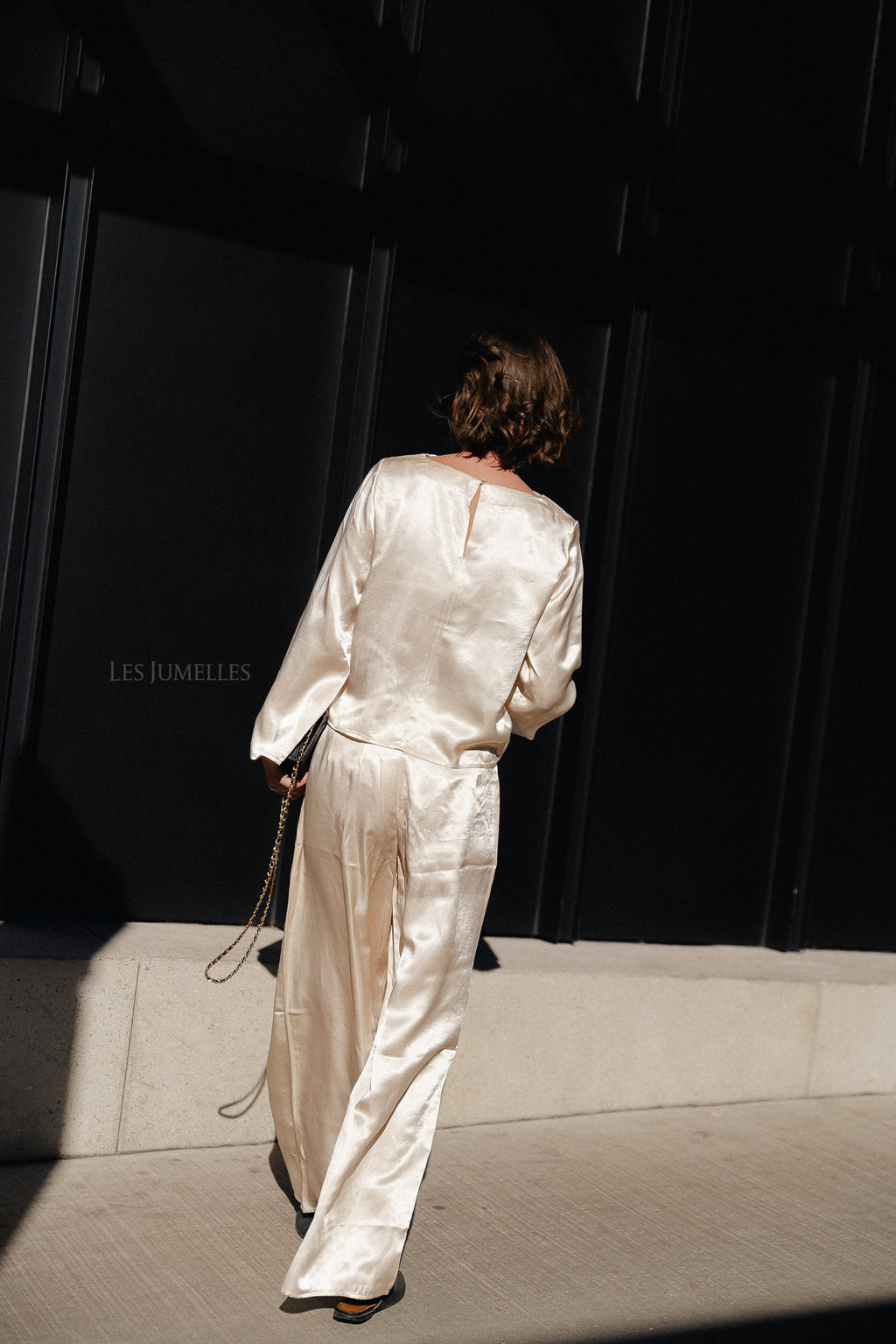 SLFSelene HW wide pant birch