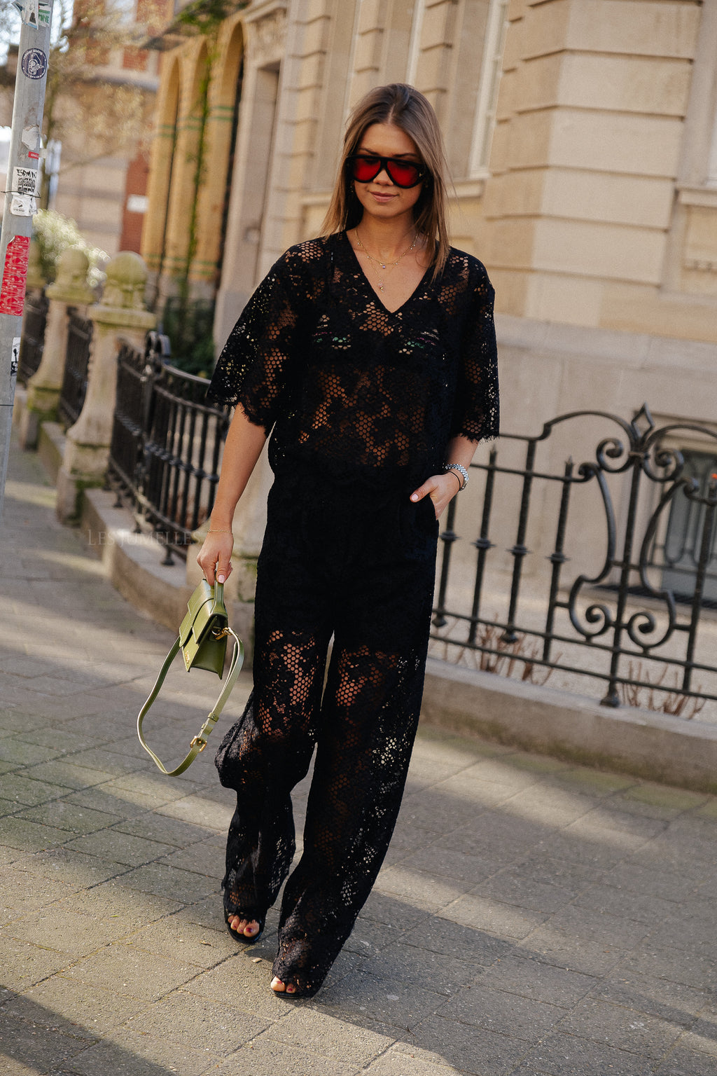 SLFMilly straight pant black