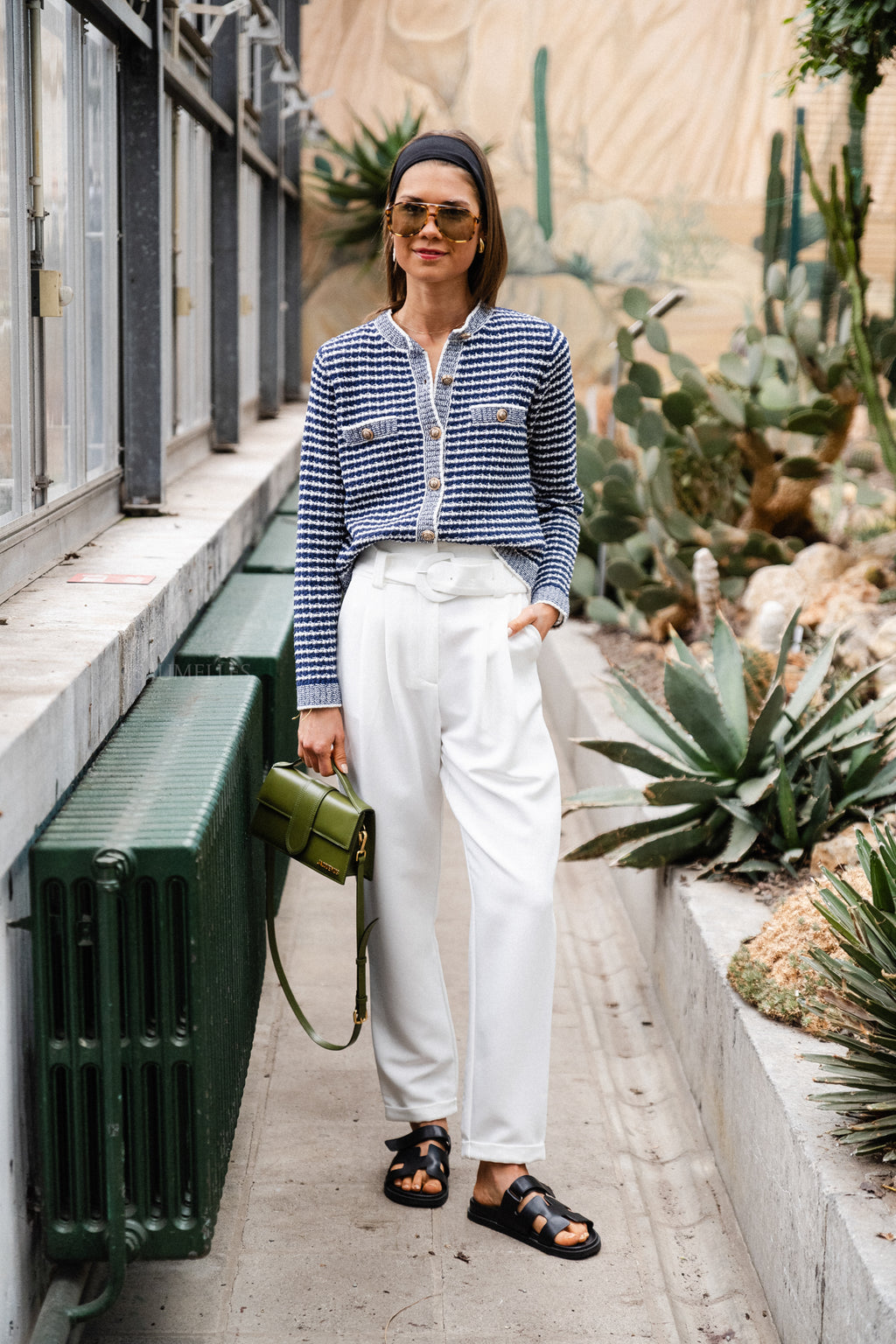 Jumbo trousers off white