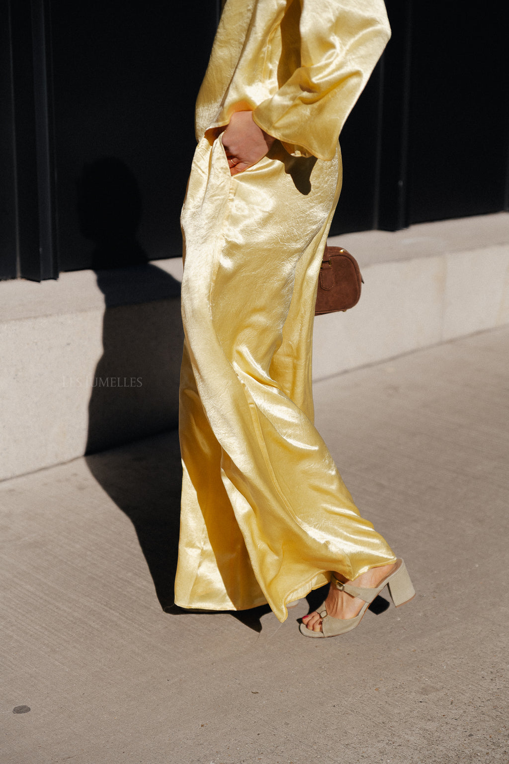 SLFSelene HW wide pant sundress