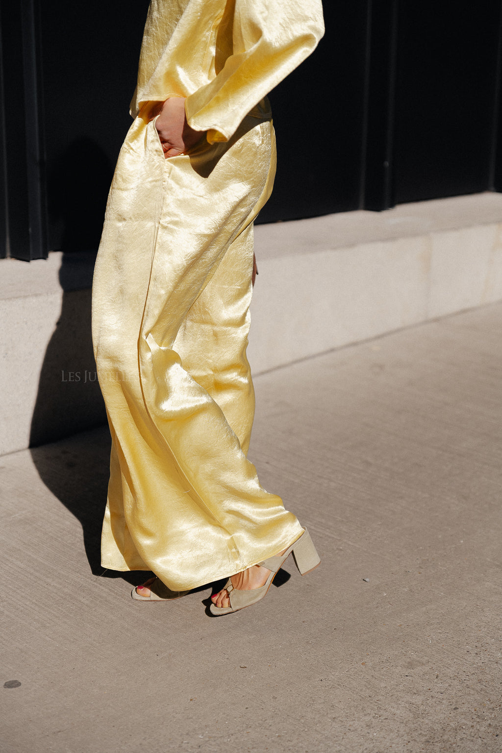 SLFSelene HW wide pant sundress