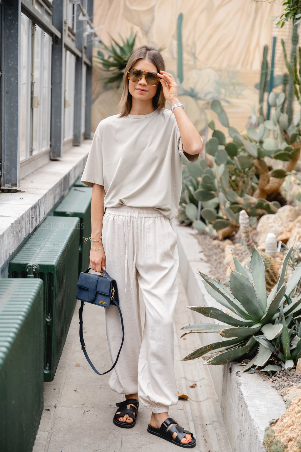 SLFBonnie HW string the pant sandshell
