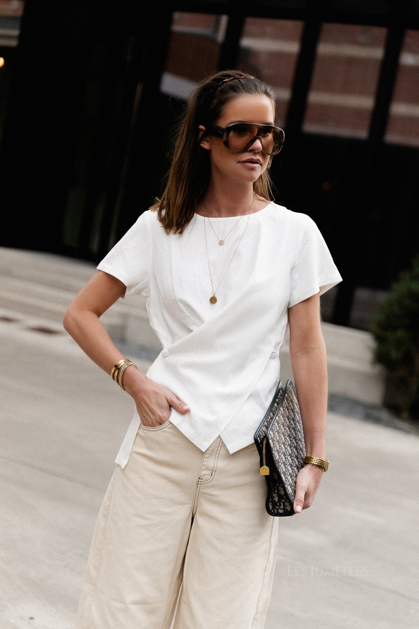 Daphne SS blouse off-white