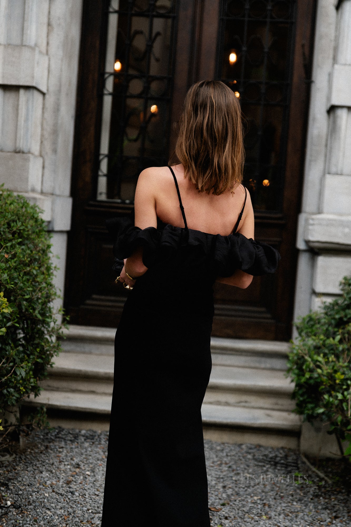 OBJEya Tanita long dress black