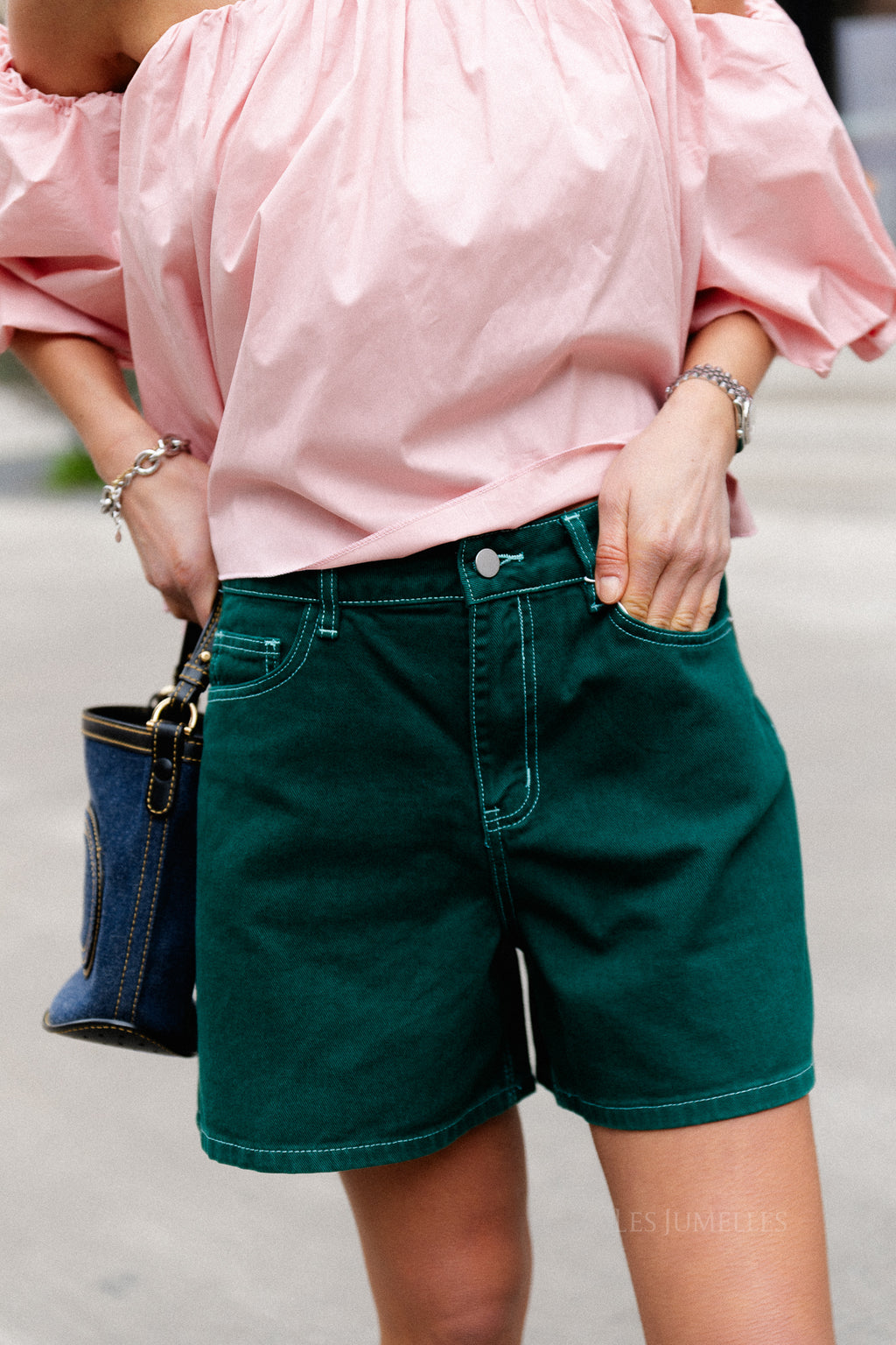 OBJAndrea HW shorts botanical garden