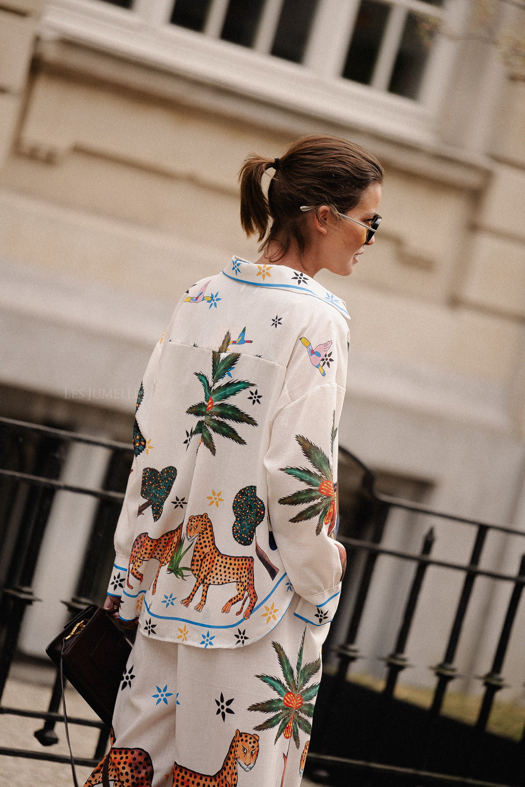 Jungle long sleeve shirt multicolor