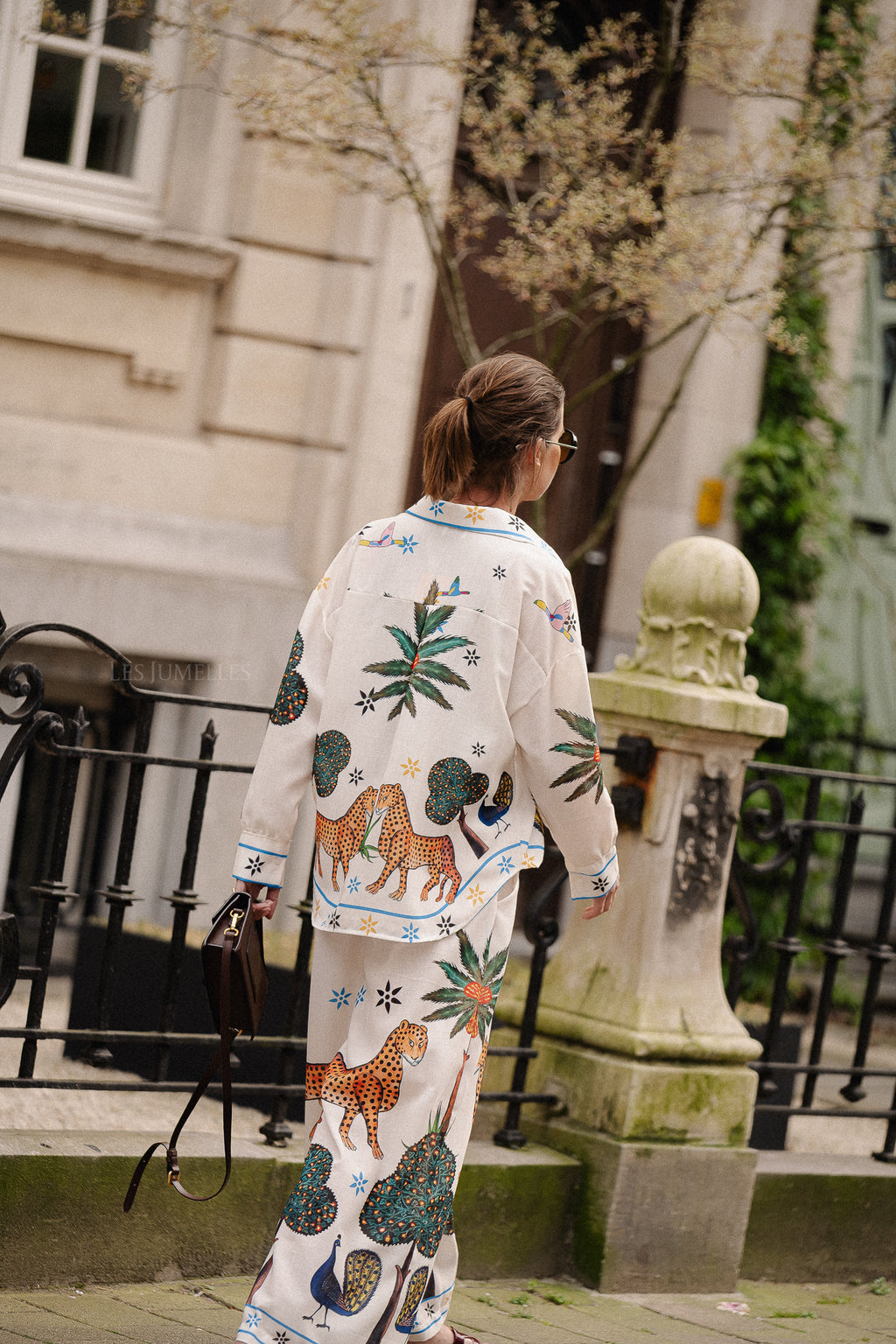 Jungle long sleeve shirt multicolor