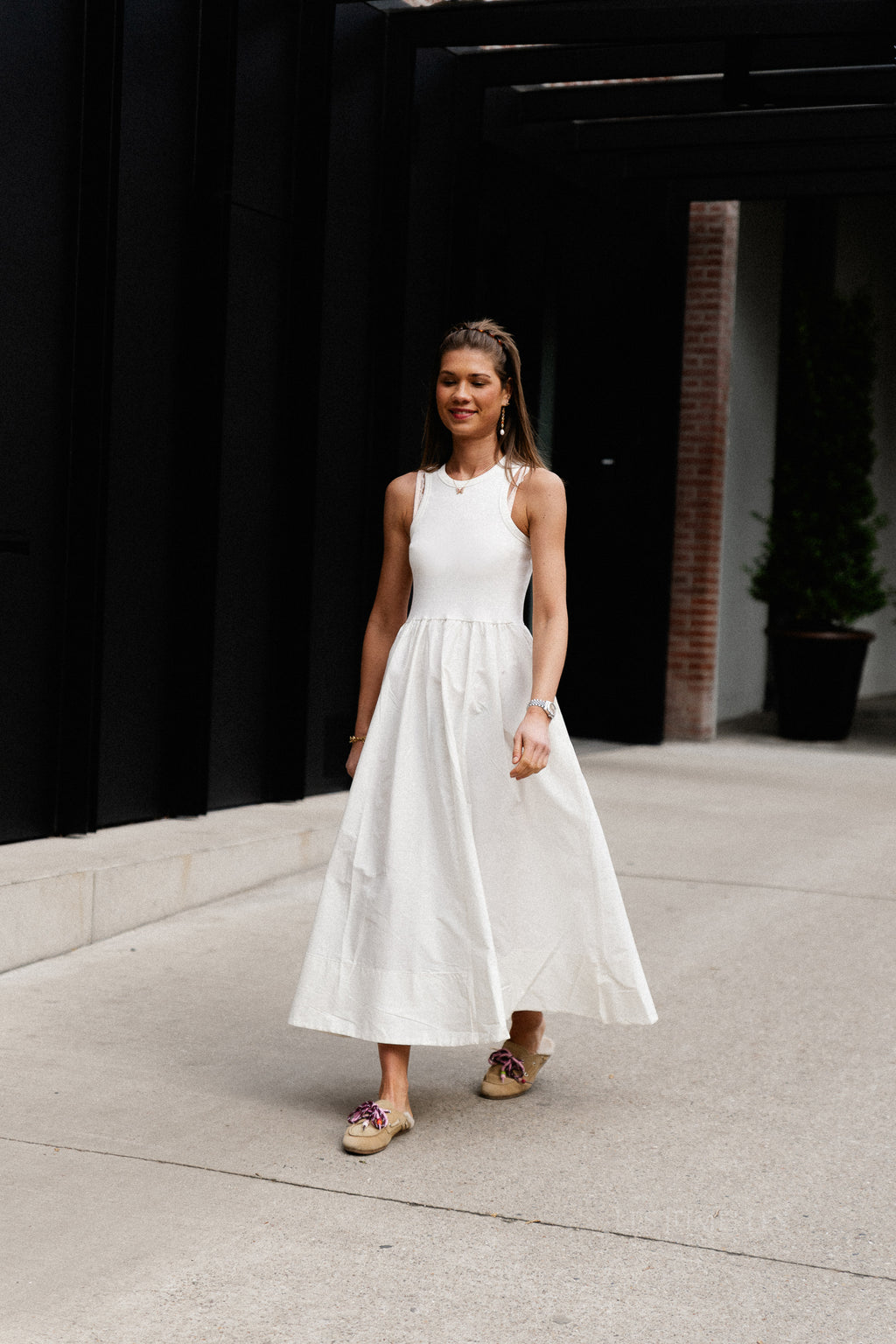 YASMiri SL long dress star white