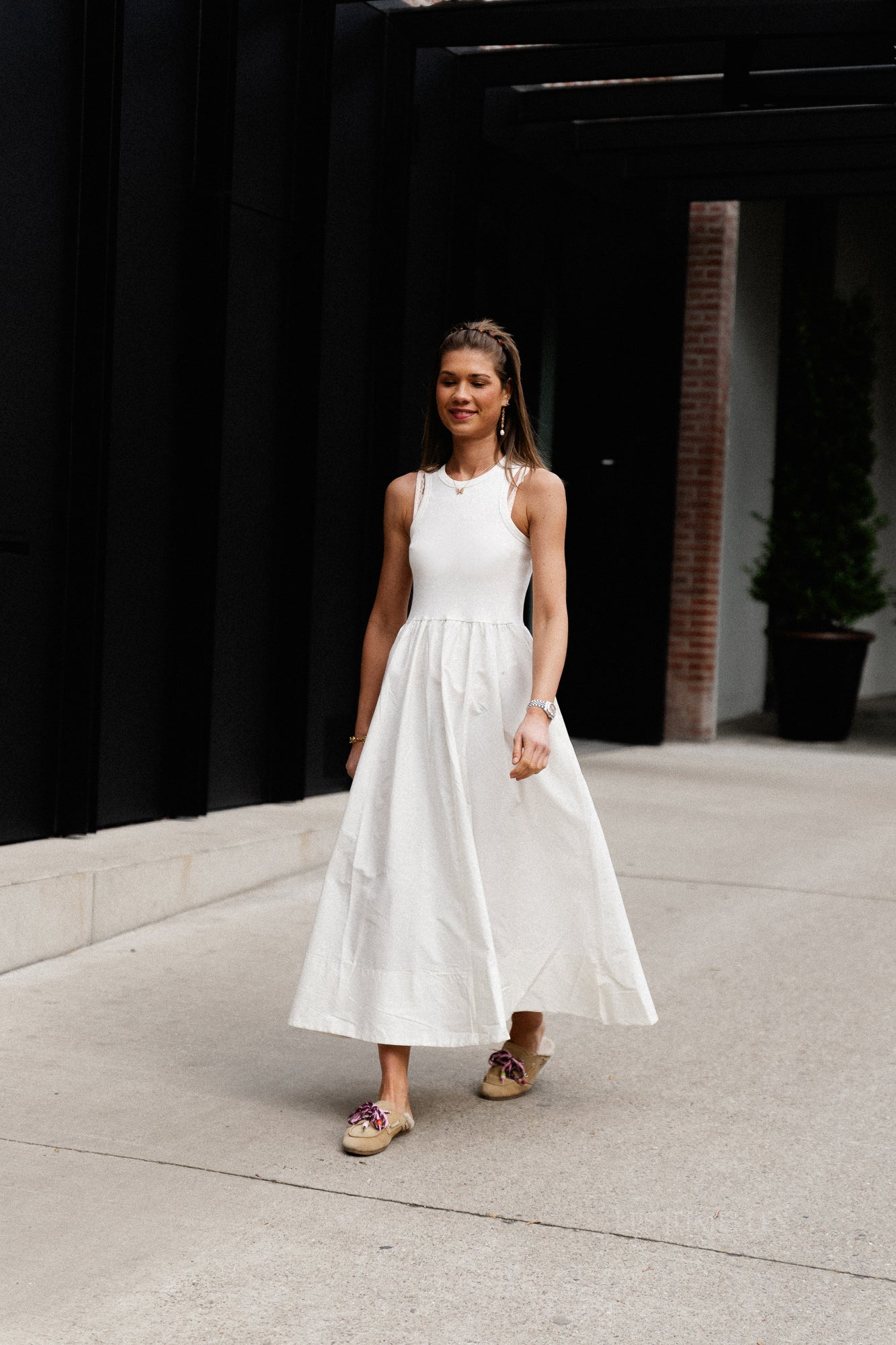 YASMiri SL long dress star white