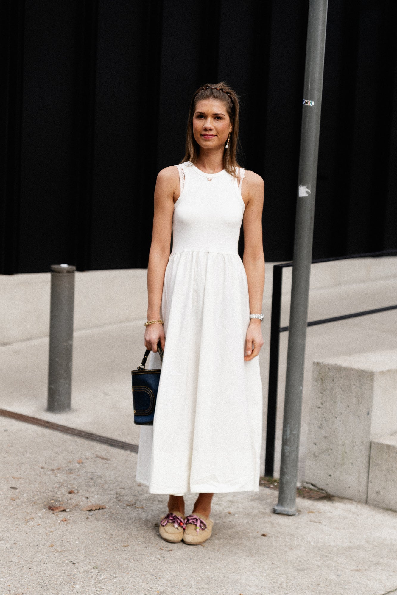 YASMiri SL long dress star white