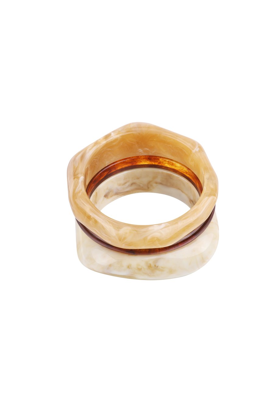 Sunset bangles apricot