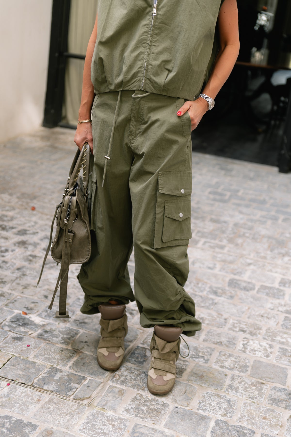 Alix cargo pants khaki