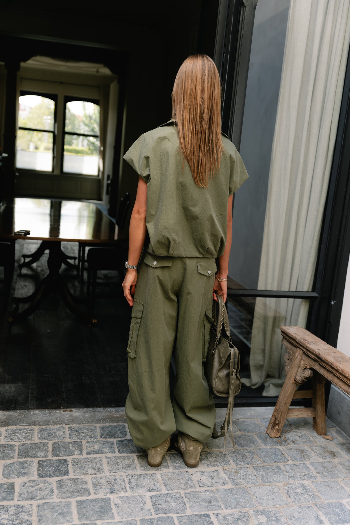 Alix cargo pants khaki