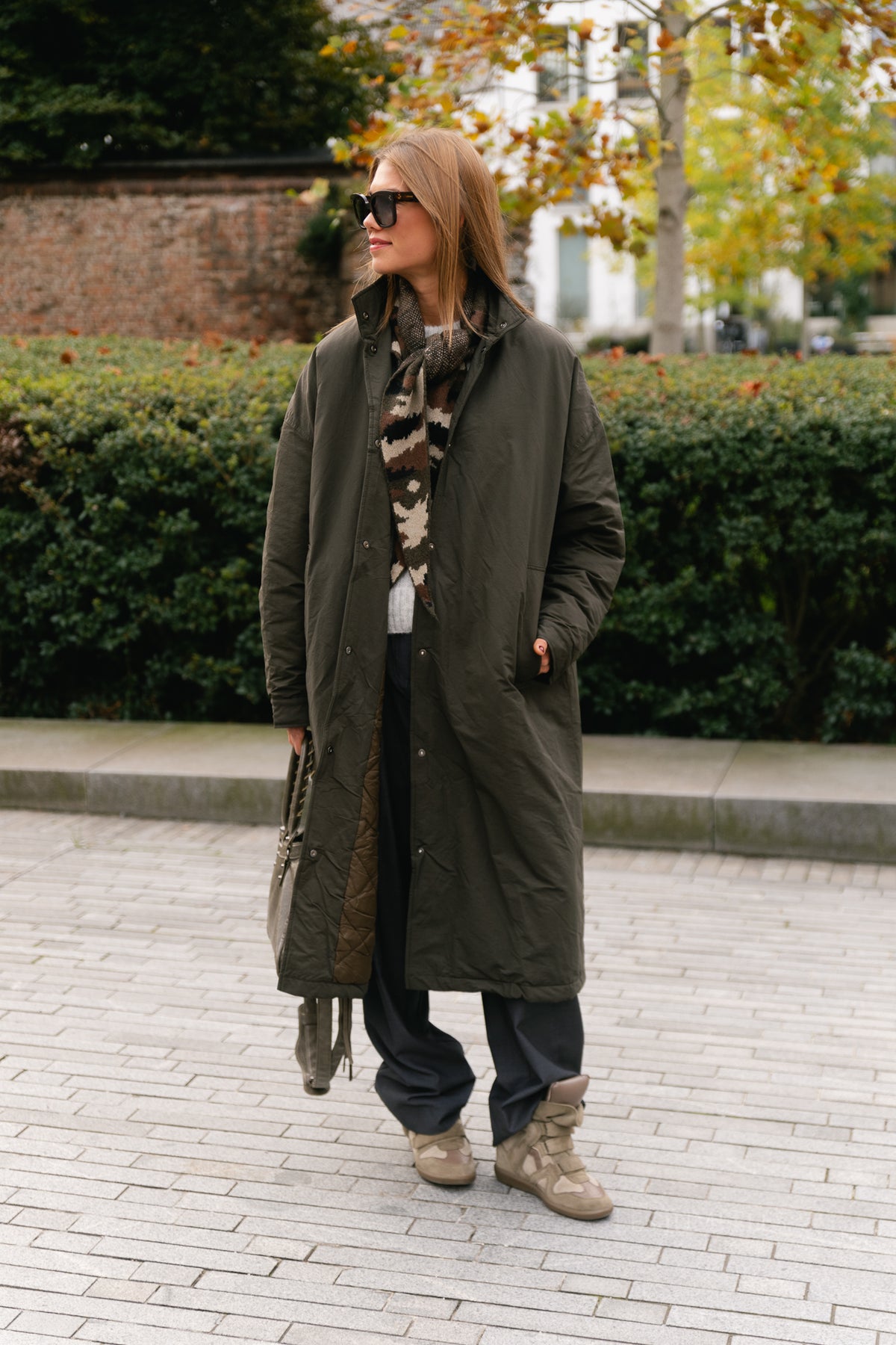 Audrey coat khaki