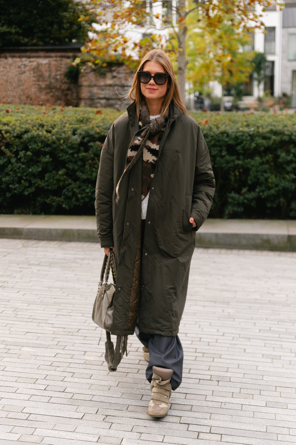 Audrey coat khaki