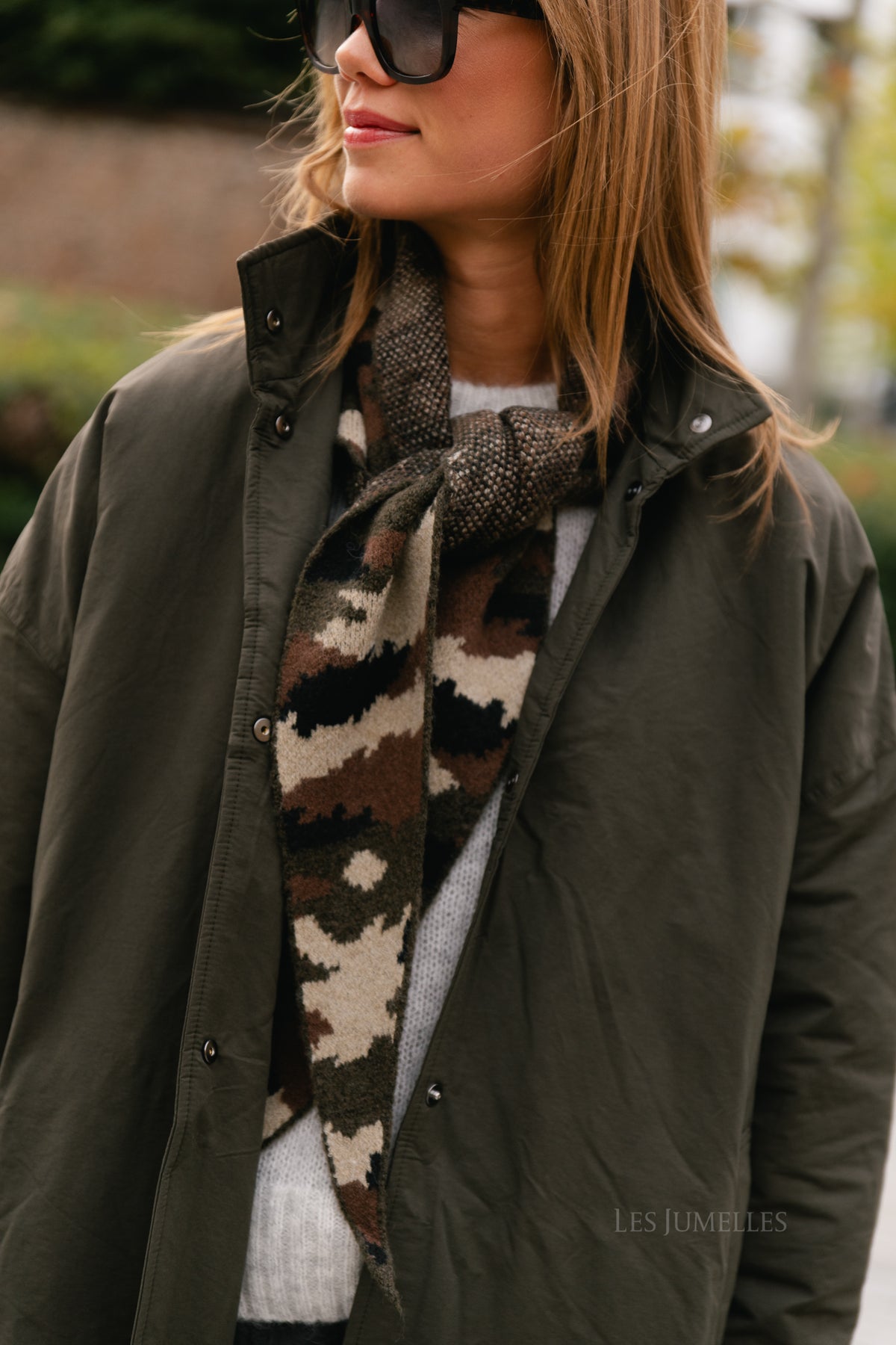 Audrey coat khaki
