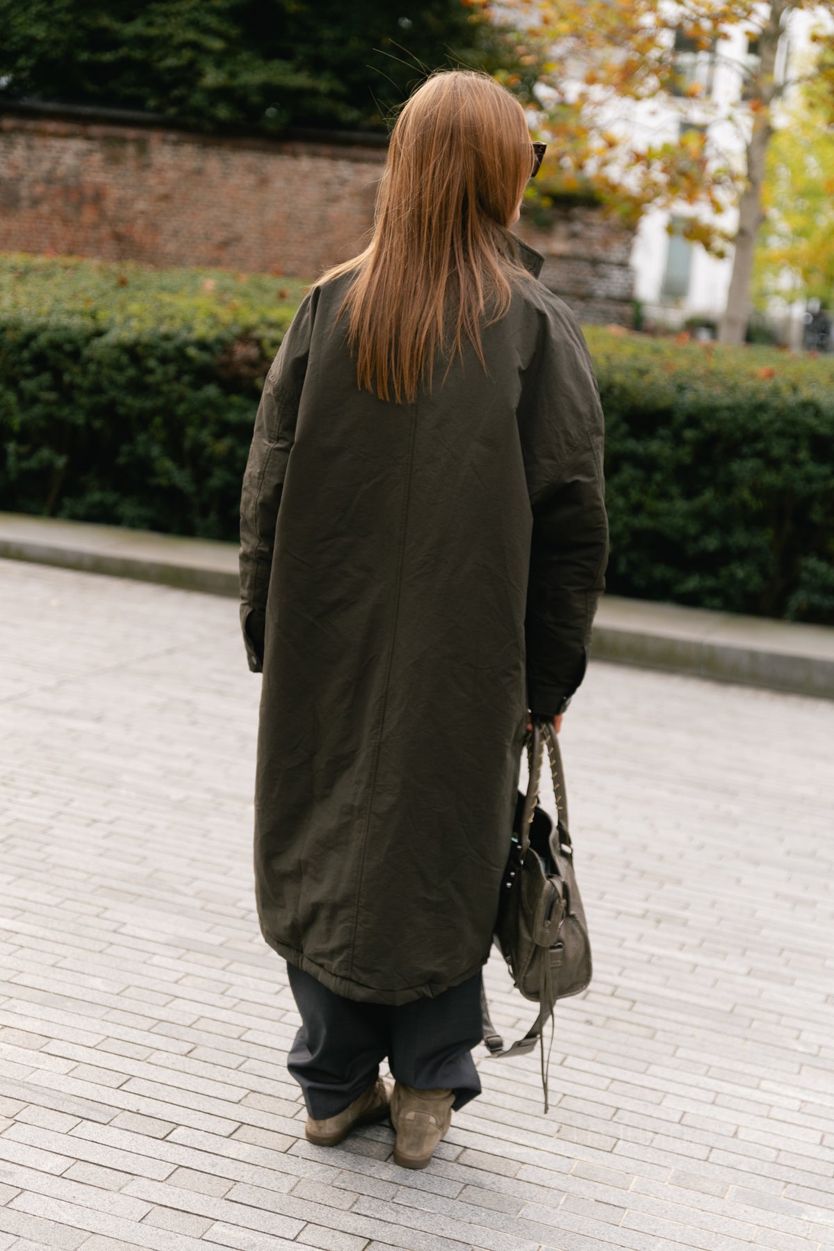 Audrey coat khaki