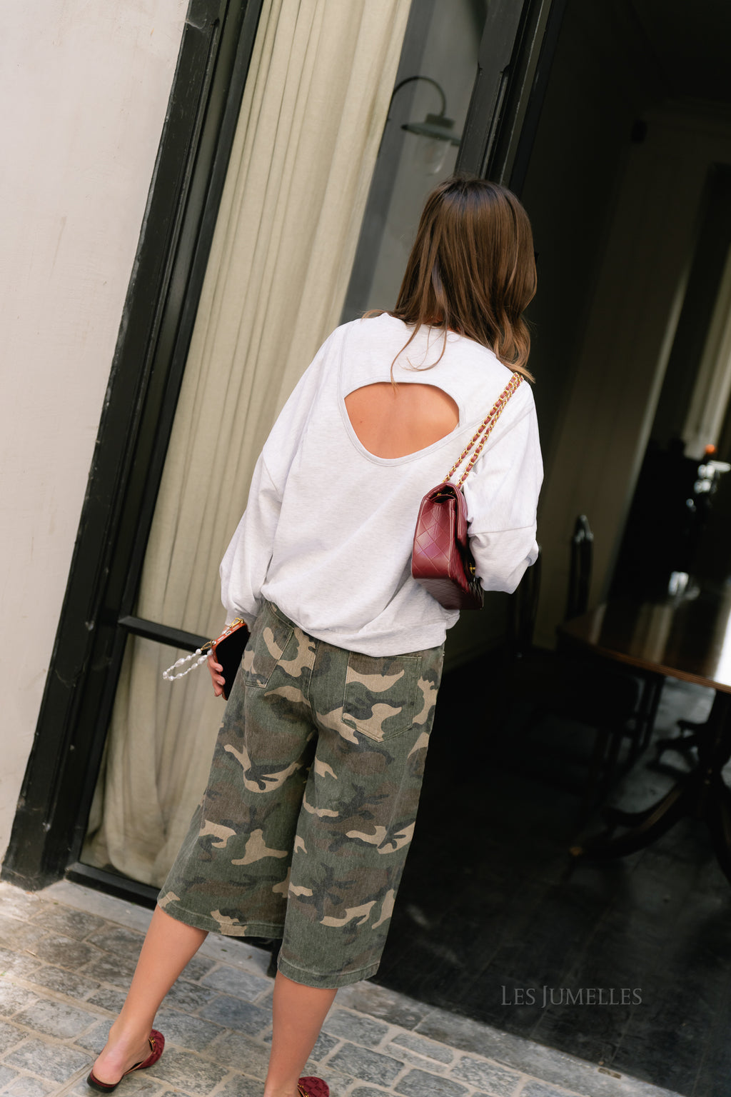 Selma sweater light grey melange