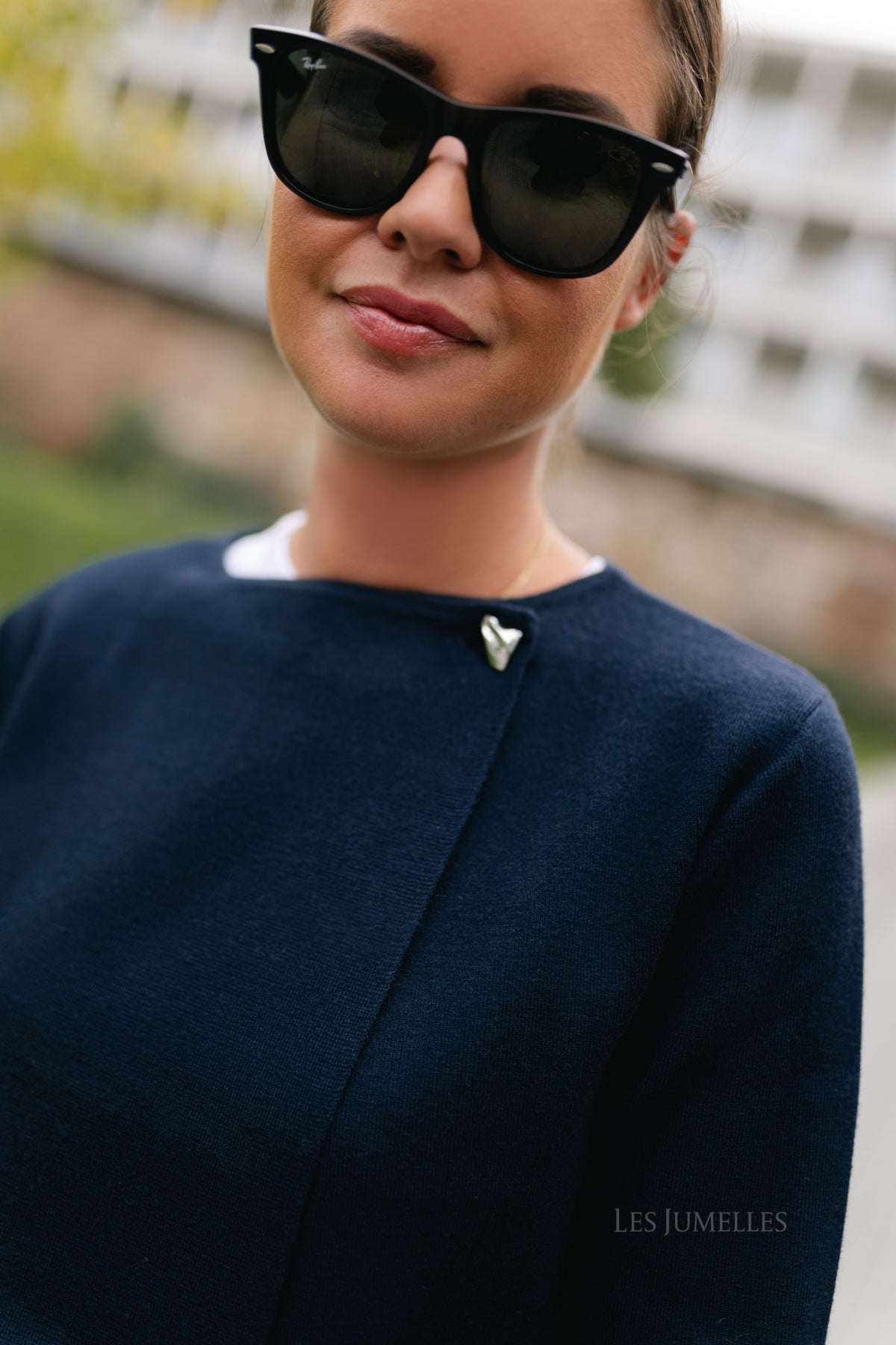 OBJLeylo L/S knit cardigan sky captain