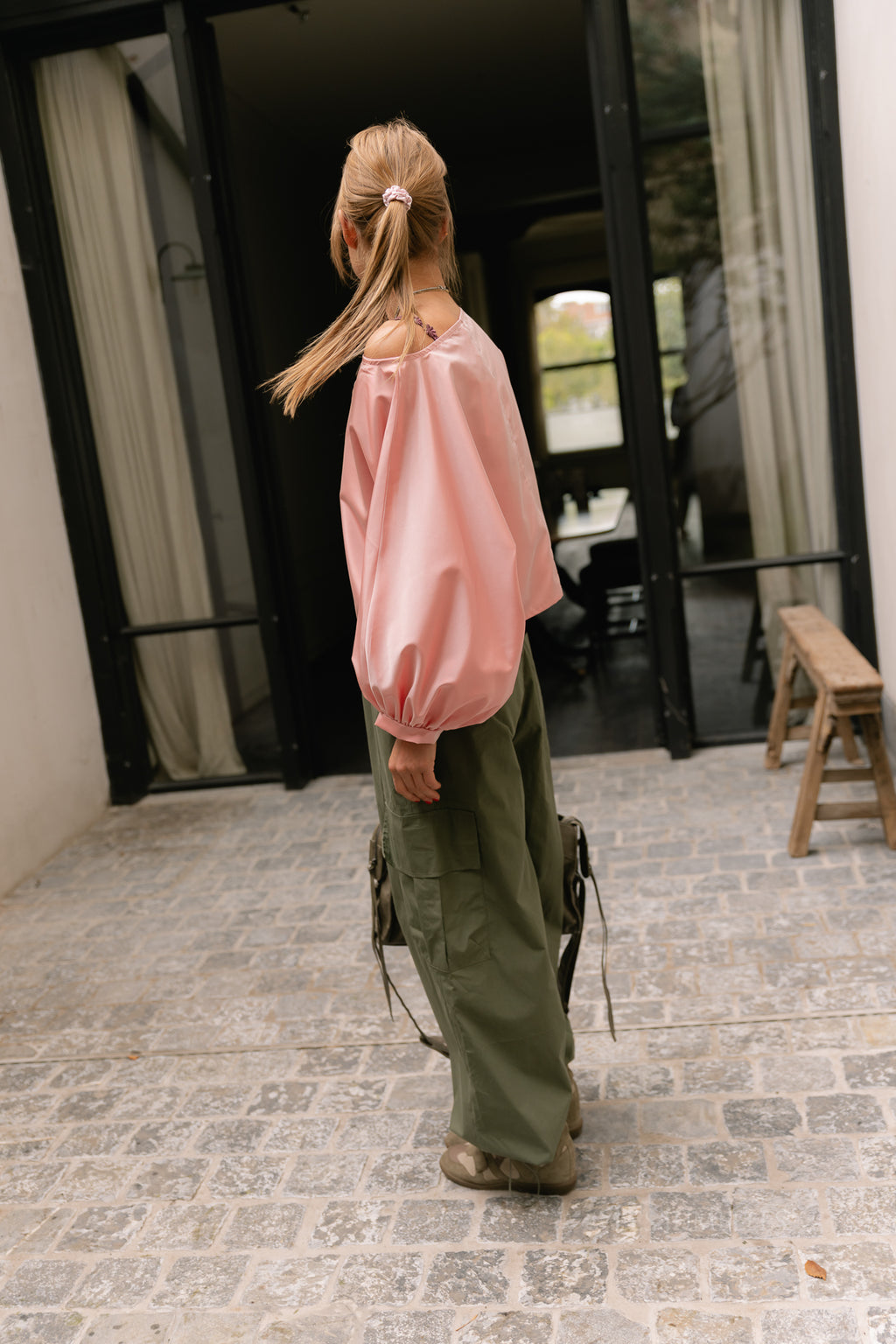 Sutton blouse light pink