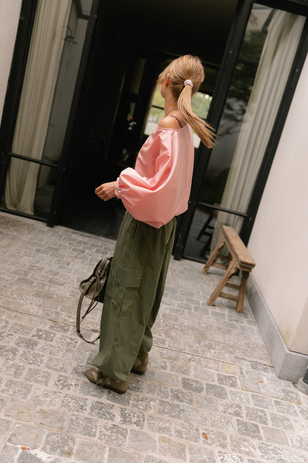 Sutton blouse light pink