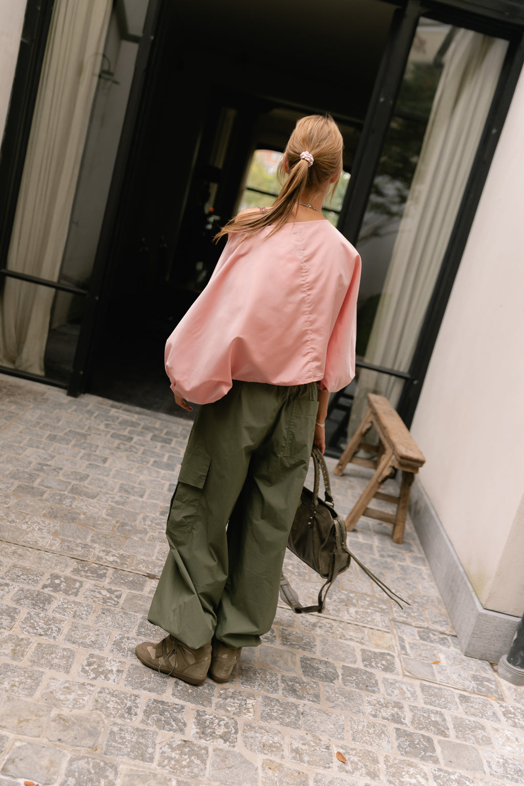 Sutton blouse light pink