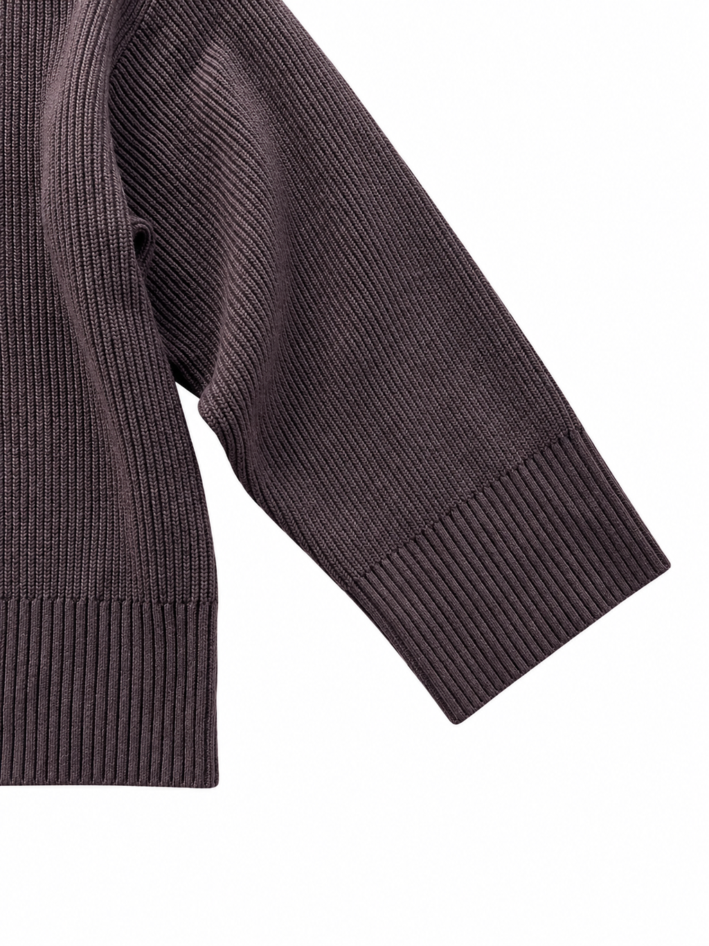 Christel jumper black plum