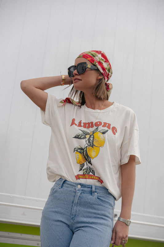 Les Jumelles Amalfi coast T-shirt white