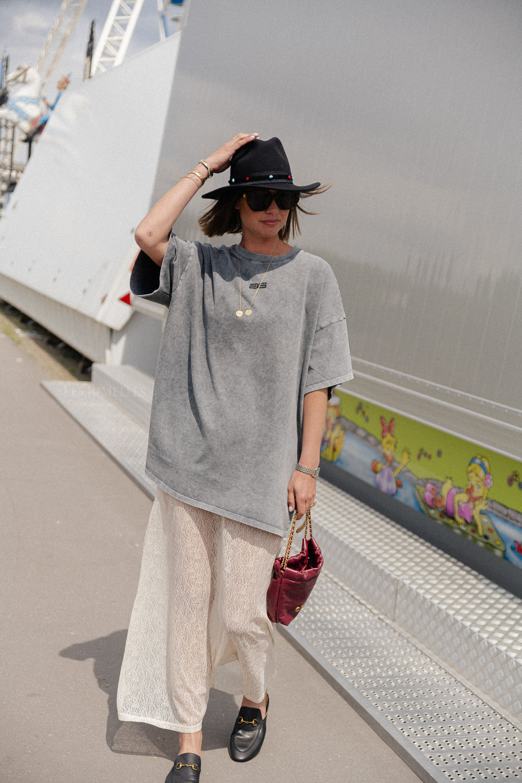 LailaGZ Maxikleid in Birke