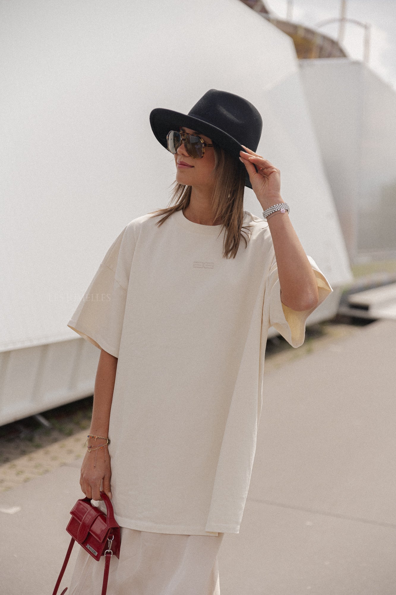 JioGZ oversize tee birch