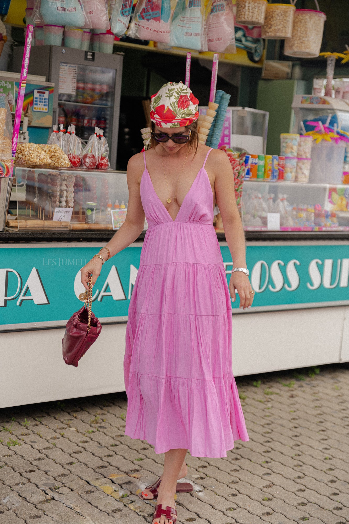 Josephine Maxikleid Pink