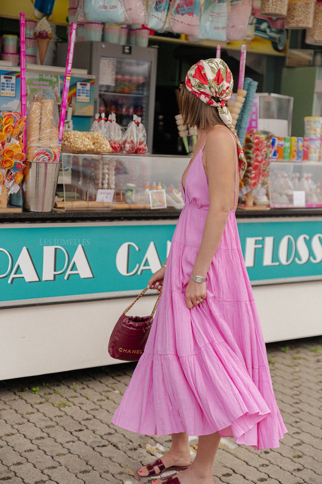 Josephine maxi dress pink