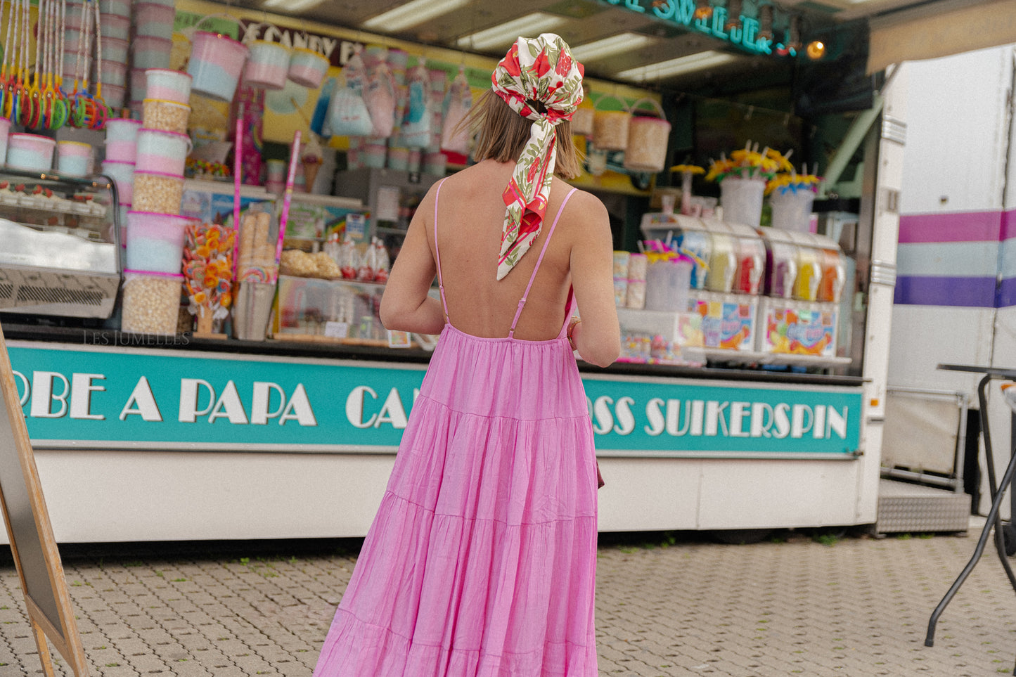 Josephine maxi dress pink