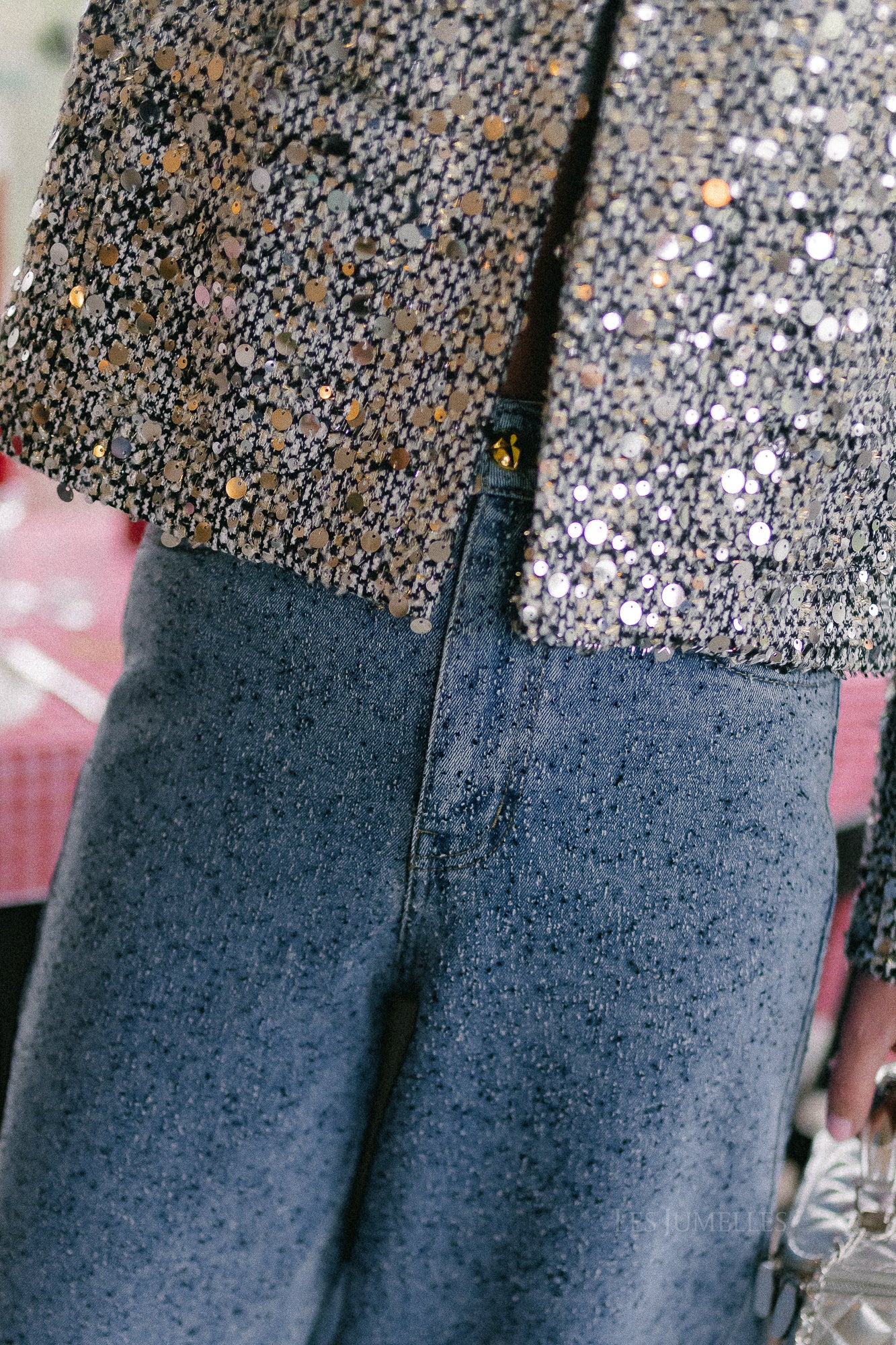 OBJFrida MW super barrel jeans light blue denim