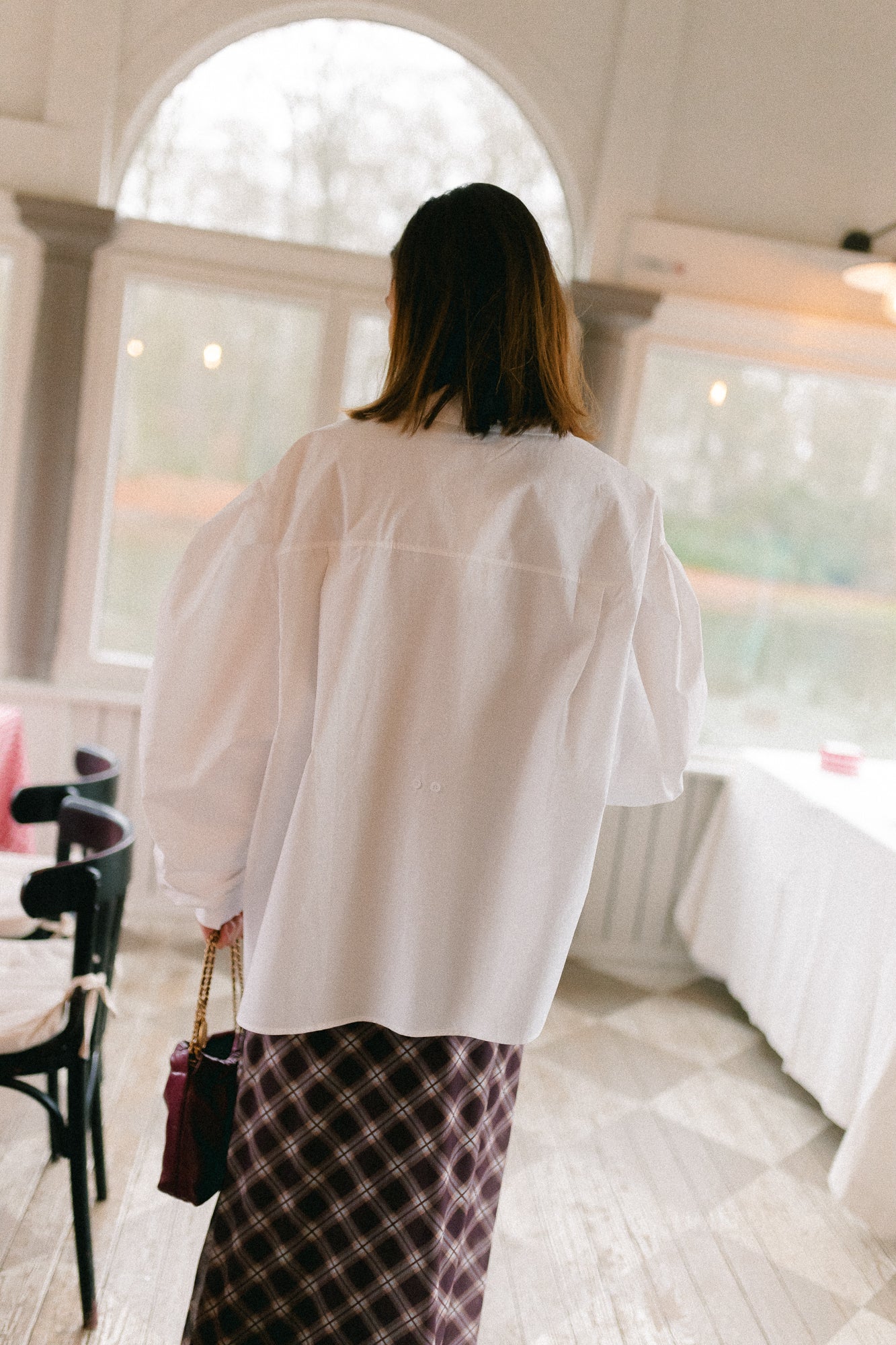 Chemise blanche oversize Nathalie