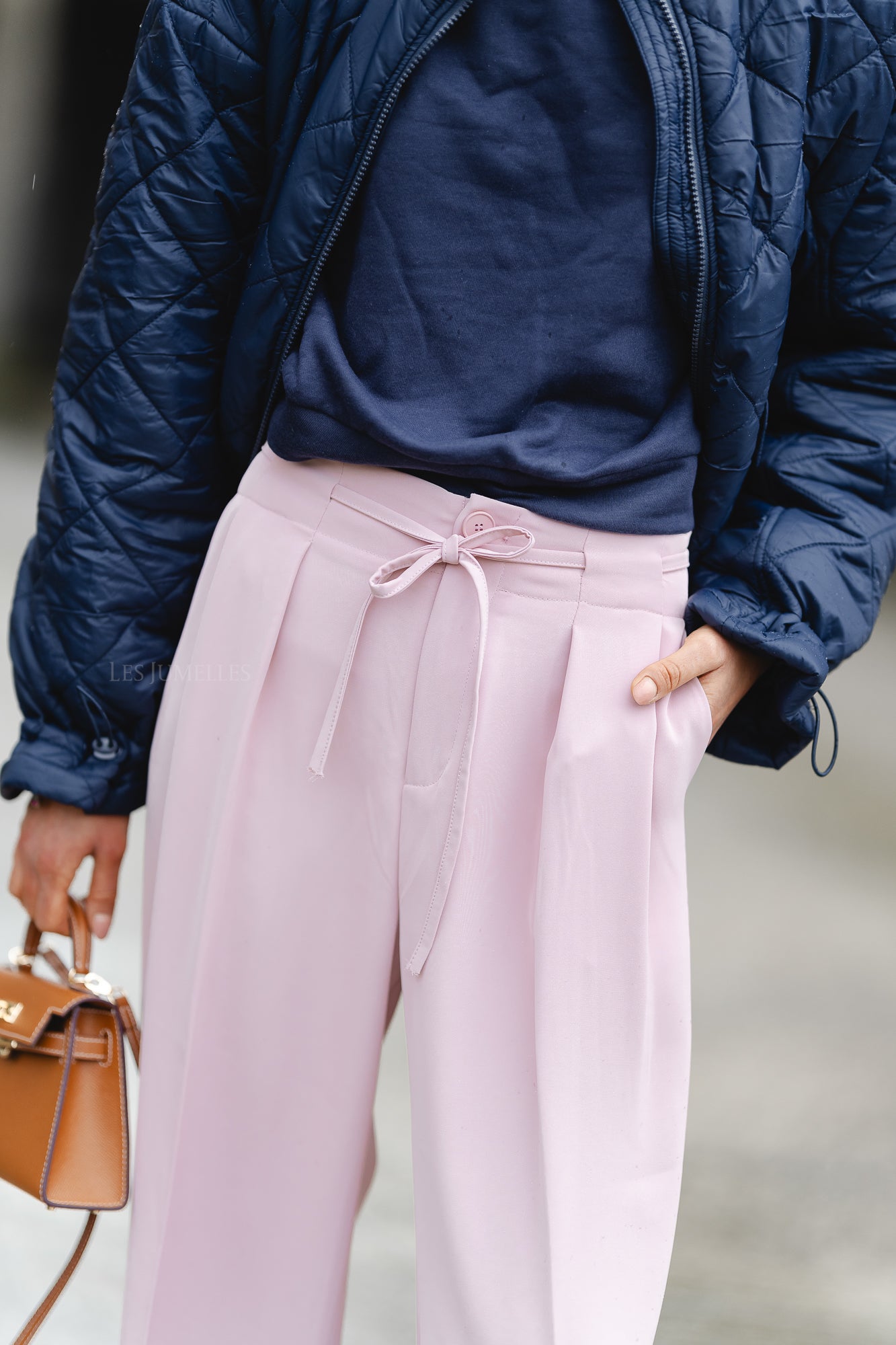 Tatum trousers pale pink