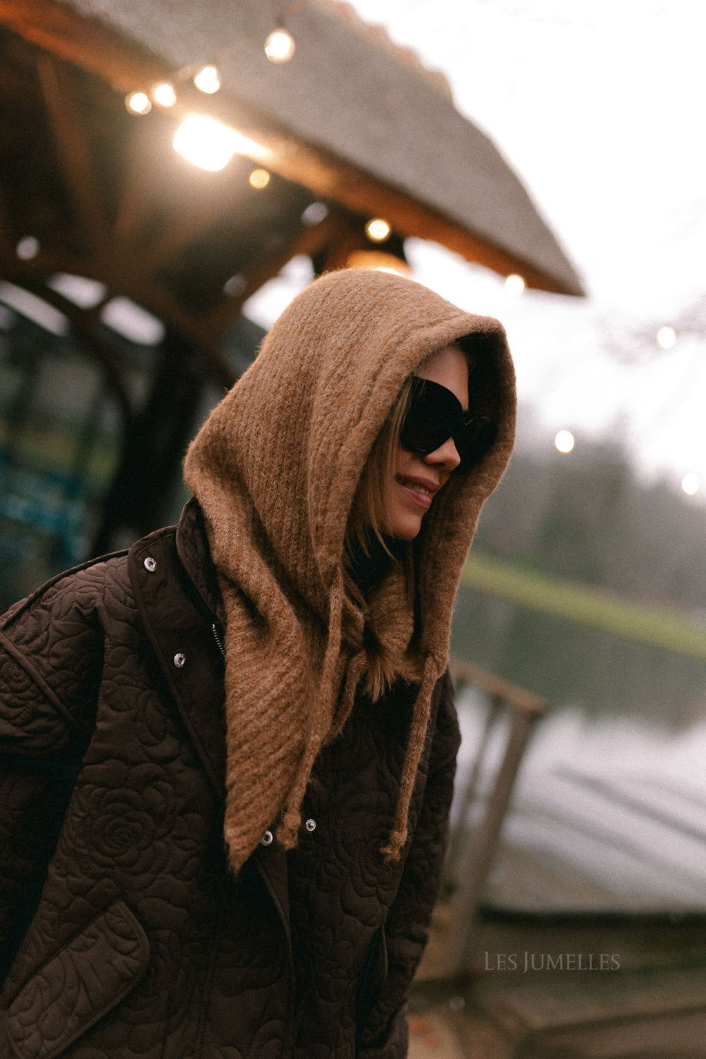 Babette balaclava camel