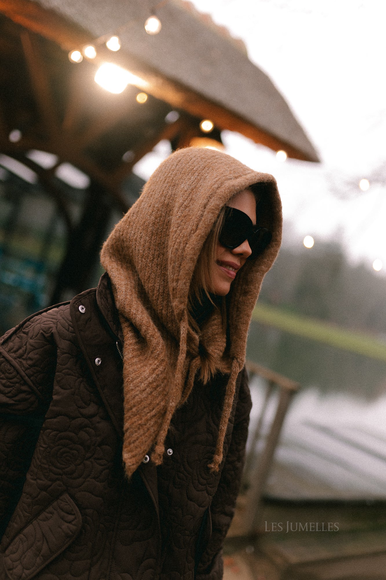 Babette balaclava camel