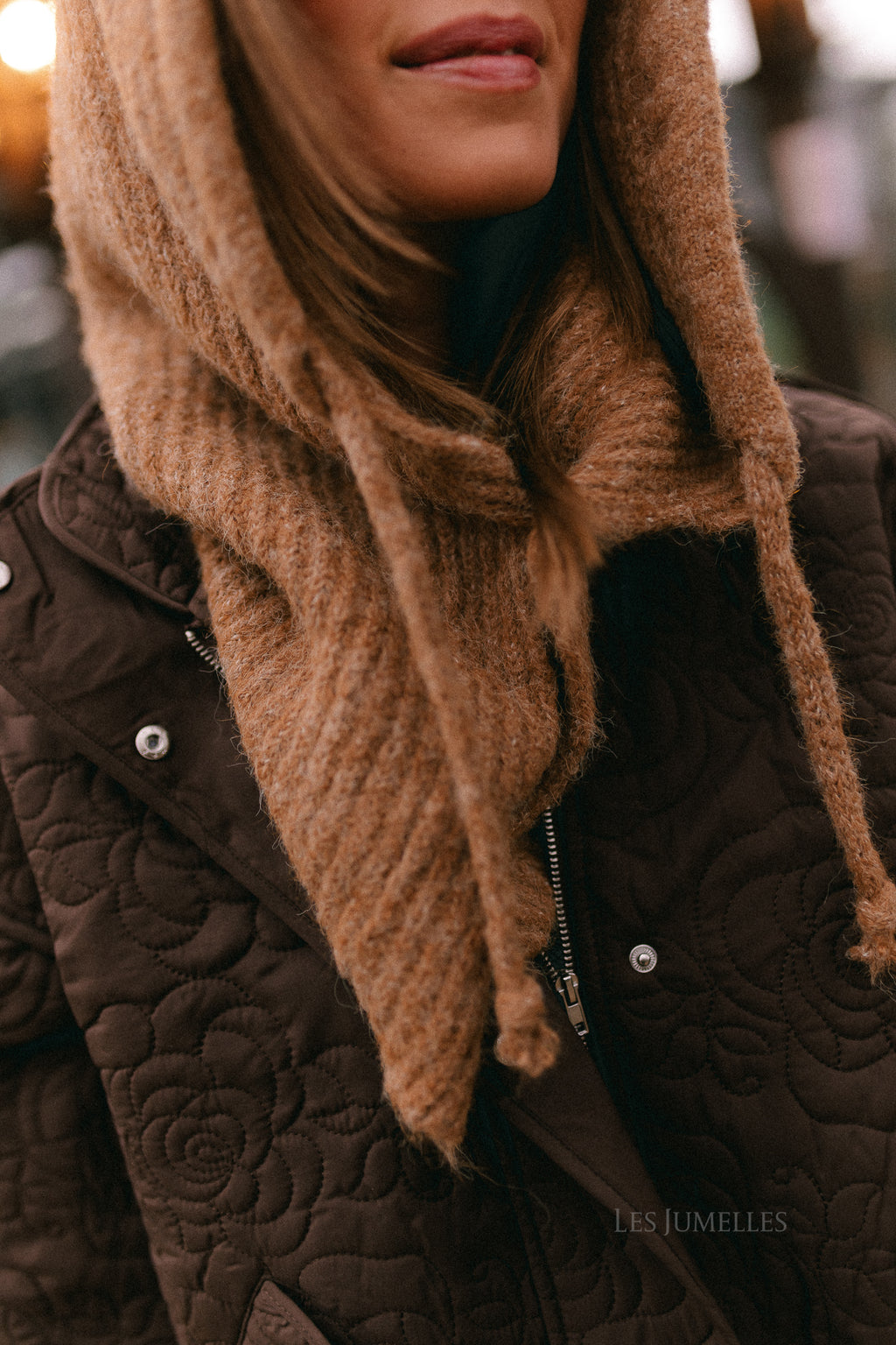 Babette balaclava camel