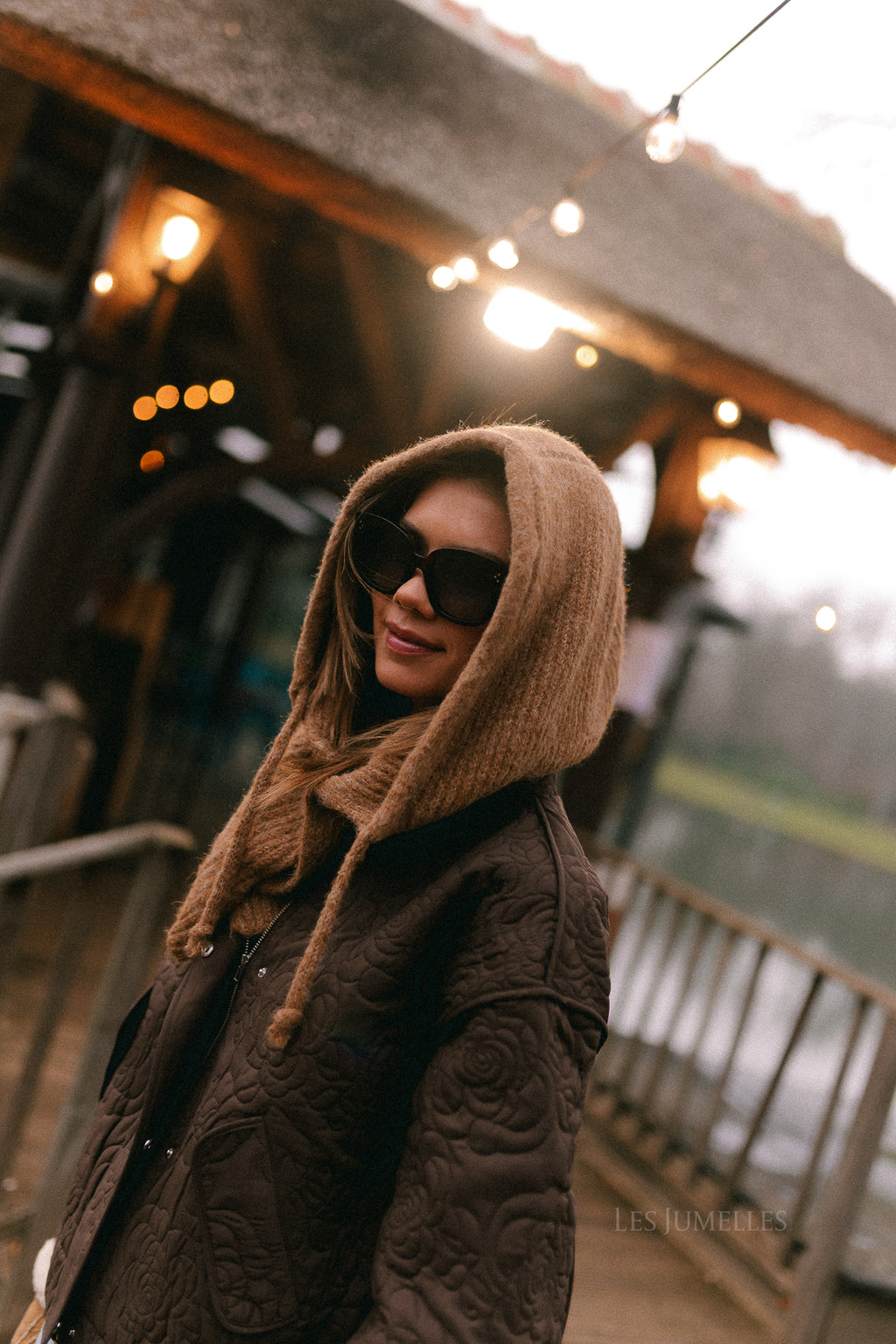 Babette balaclava camel