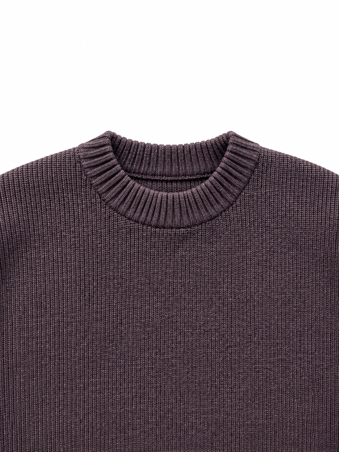 Christel jumper black plum