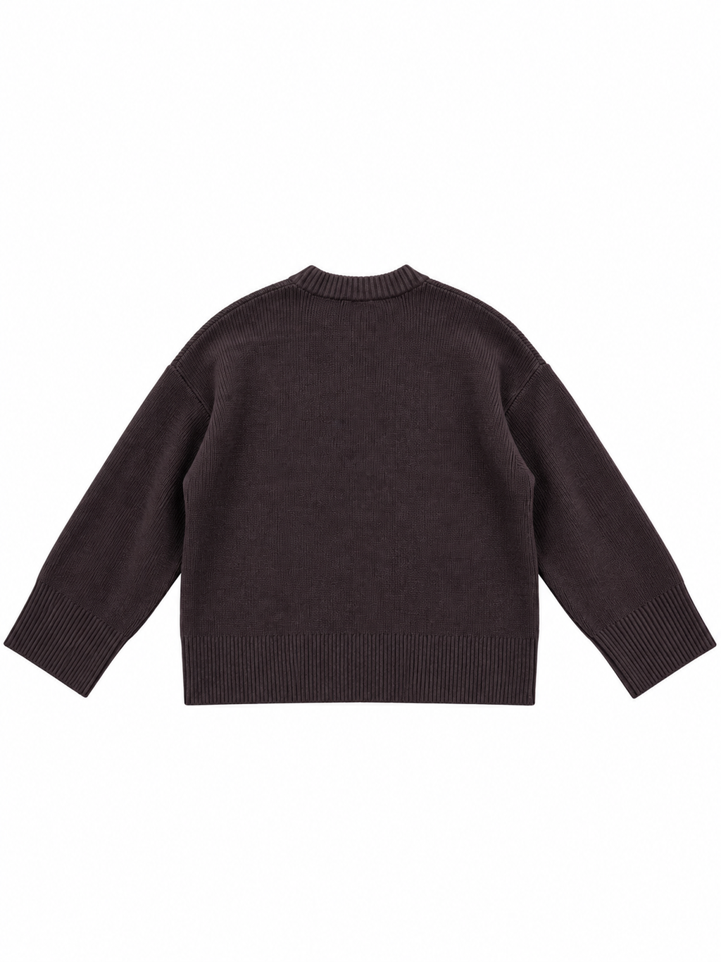 Christel jumper black plum