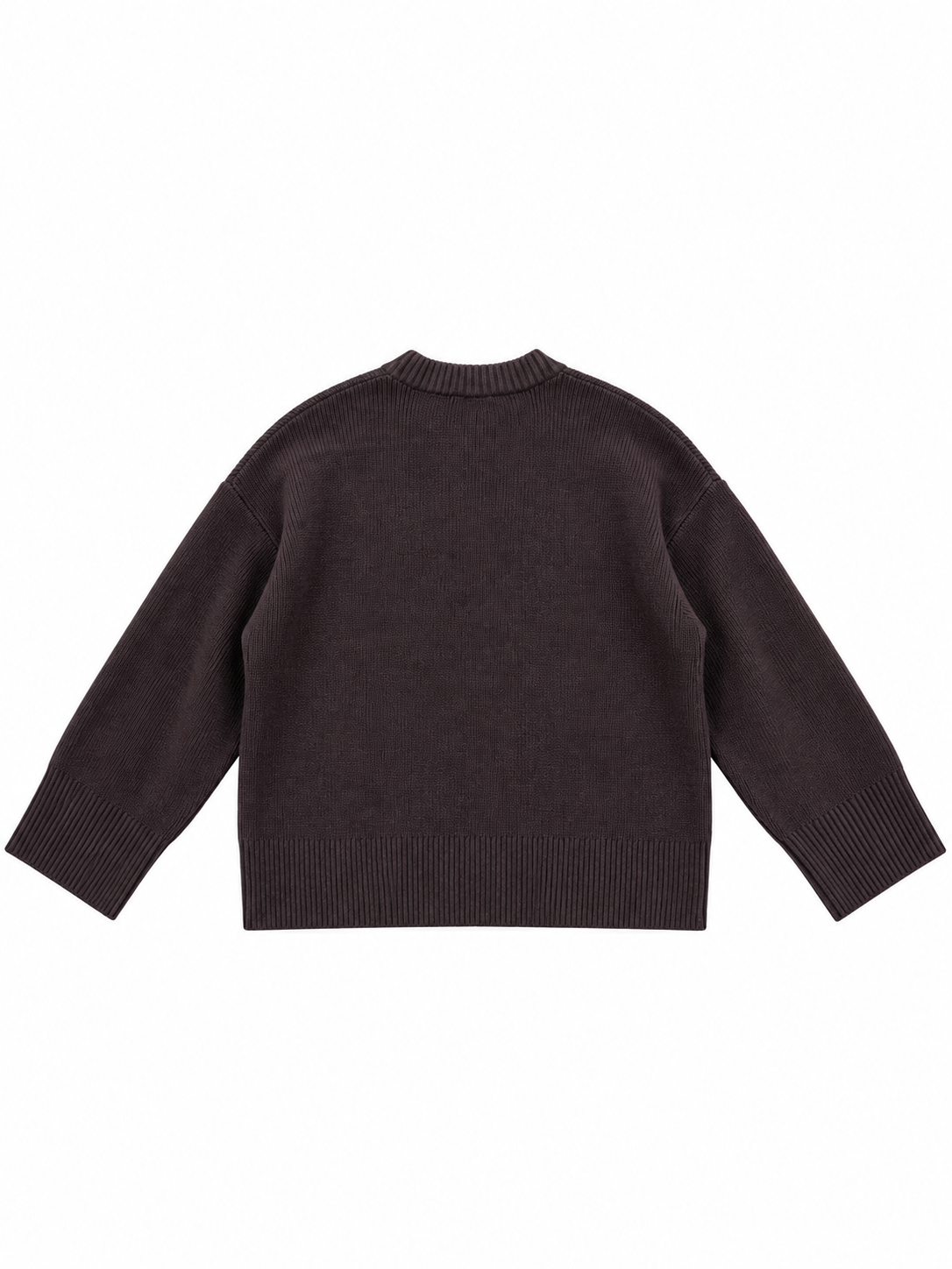 Christel jumper black plum