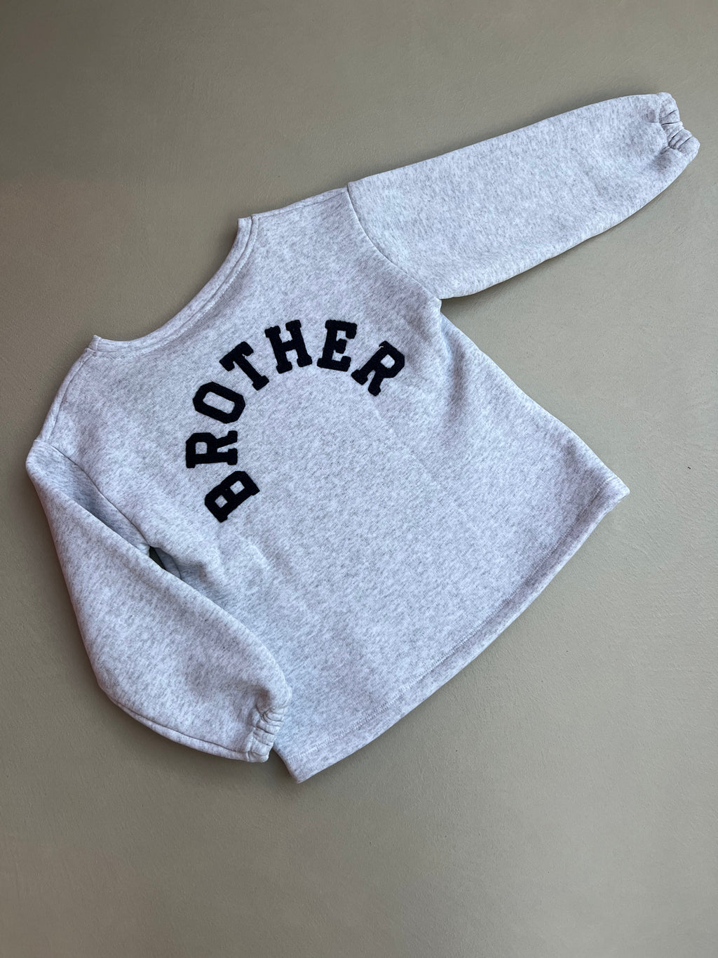 'Brother' sweater grey/navy