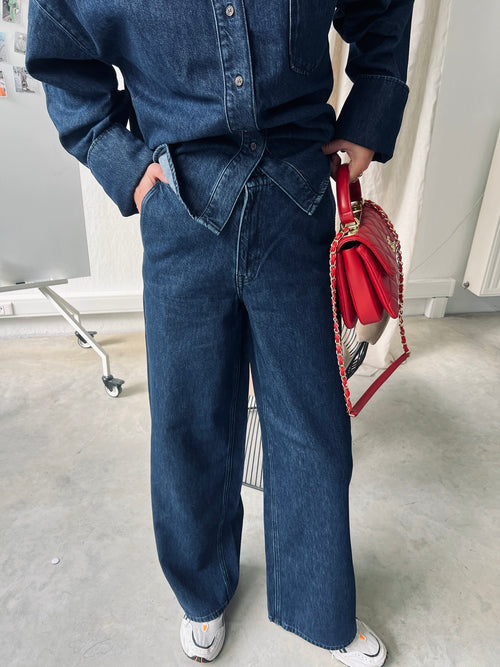 SLFExtra wide mella-bora HW jeans